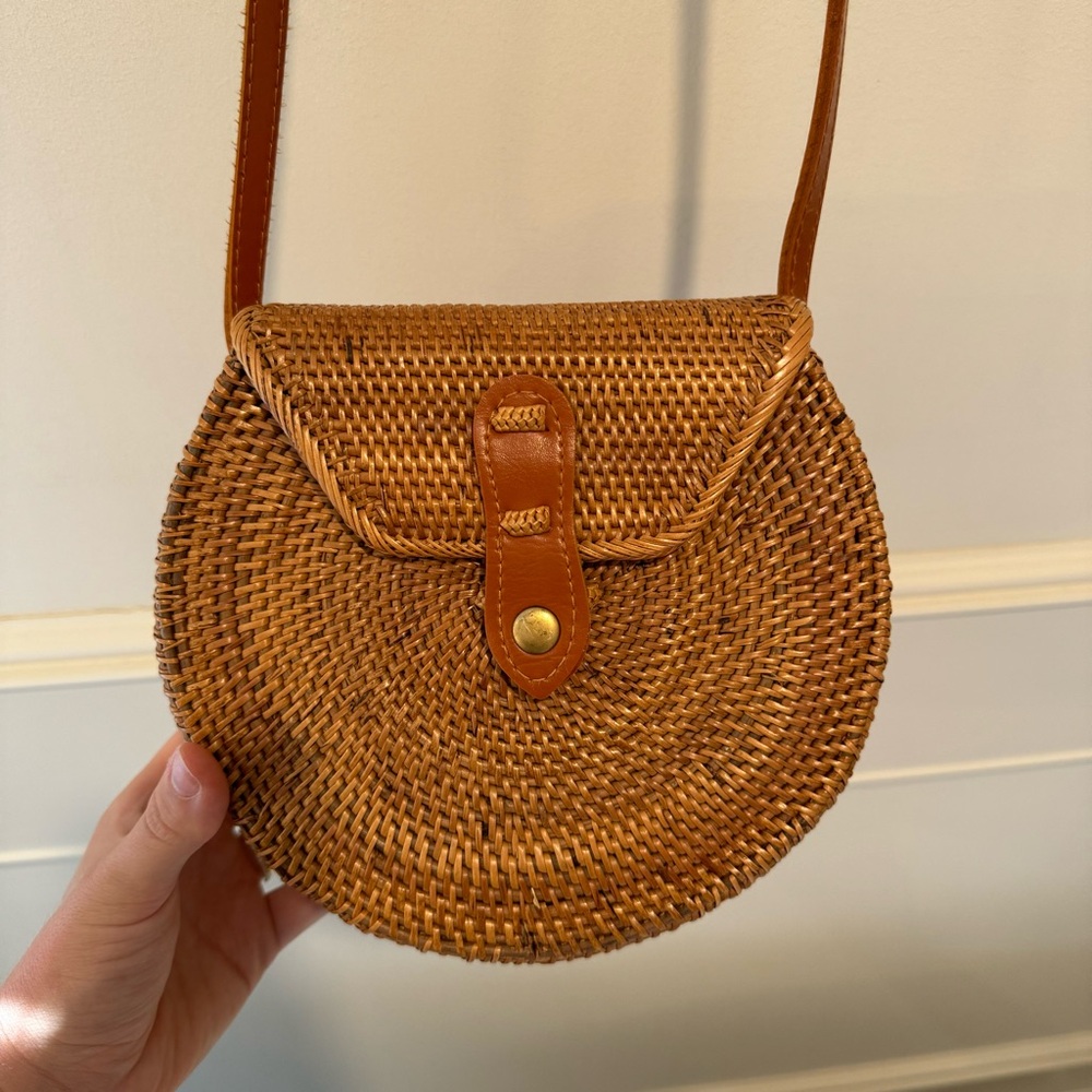 Woven Crossbody Bag